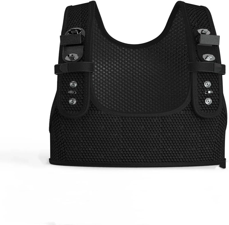 BOBLOV Dual Shoulder Mount, Body Worn Camera Vest Mount, for All Brand Body Cam, Wearable Body Camera Mount with Adjust Board for Law Enforcement, Free Hands for Video Record (Wide) - Image 1